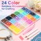 Multicolor 4mm AB Rhinestone Kit with 16000pcs, 4pcs B7000 Jewelry Glue, Tools for Bedazzling Crafting, Graduation Cap, Jewelry, Shoes & Nails